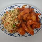 Best LS3. 甜酸鸡 Sweet and Sour Chicken Lunch in Milford, CT